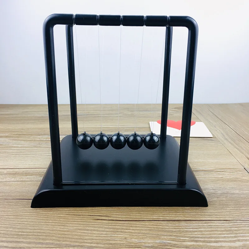 Newton Cradle Large - أسود نيوتن البندول سخية بركة نيوتن