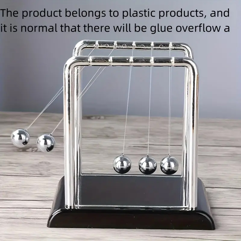 Newton Cradle Large - نيوتن مهد التوازن الصلب الكرة لوازم