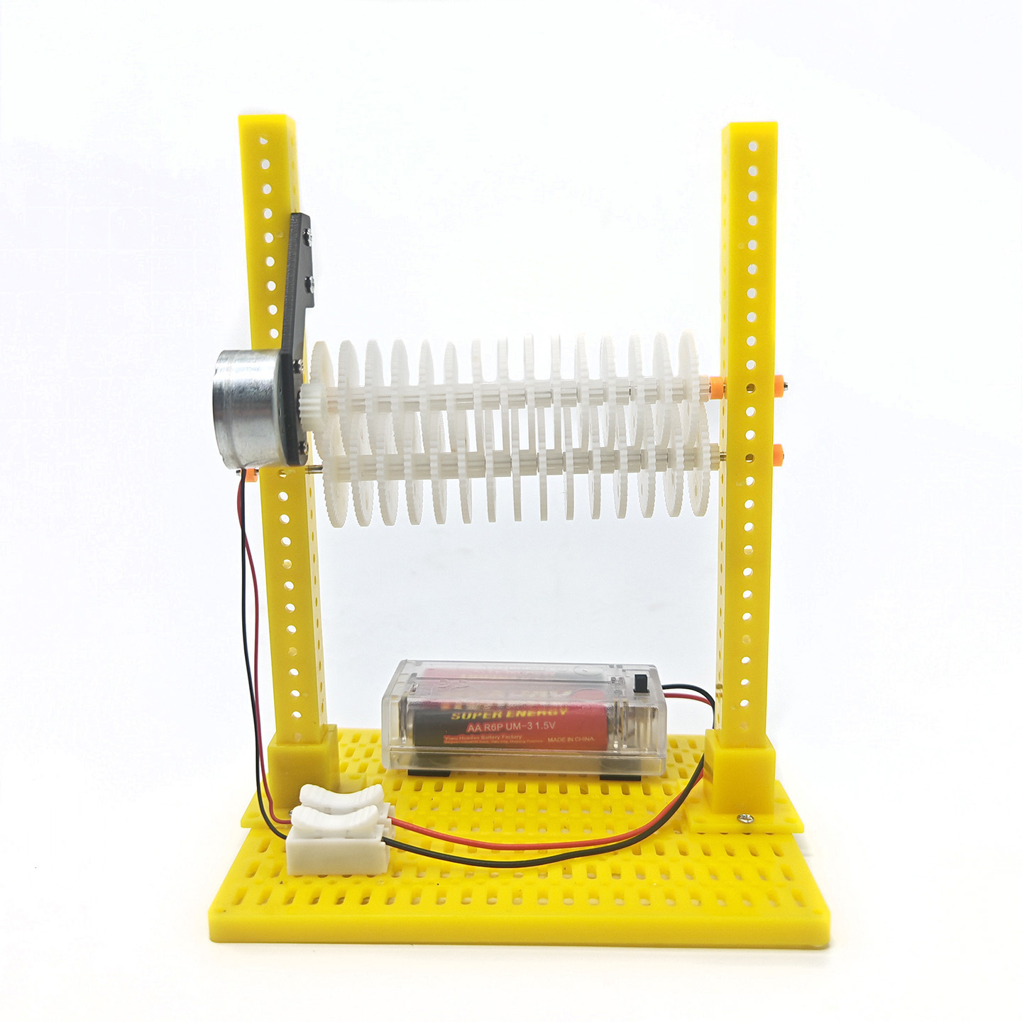 Science Project Diy - لعبة ألغاز التروس للأطفال رقم. مجموعة