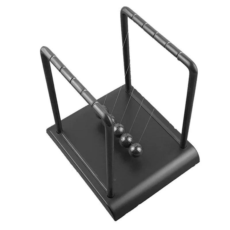 أسود نيوتن البندول سخية بركة ن - مراجعة Newton Cradle Large وسعره