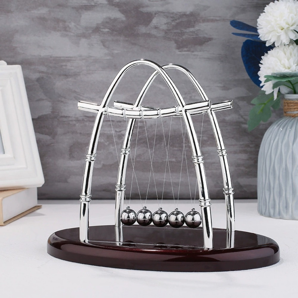 مهد نيوتن للحركة الدائمة، كرات - مراجعة Newton Cradle Large وسعره