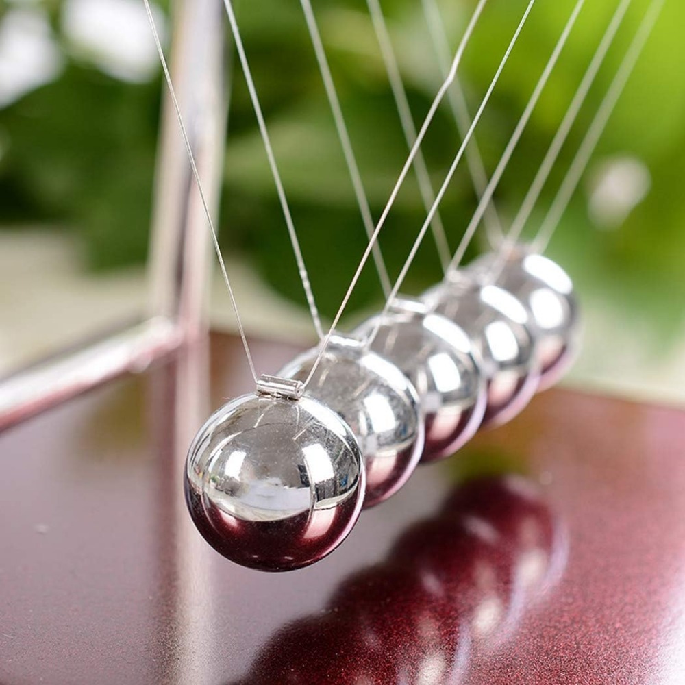 مهد نيوتن للحركة الدائمة، كرات - مراجعة Newton Cradle Large وسعره
